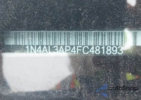 2015 Nissan Altima 2.5 S из США, поврежденный, VIN 1N4AL3AP4FC481893